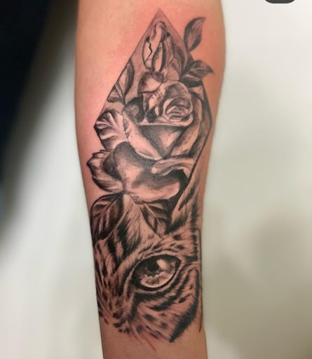 Find skull tattoo ideas male for your next unique tattoo in Easley at Peach Pit Tattoo