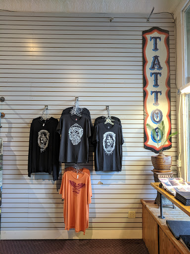 Explore cover up tattoo ideas for leg, creative tattoo ideas in Eureka Springs, available at Sailors Luck Tattoo