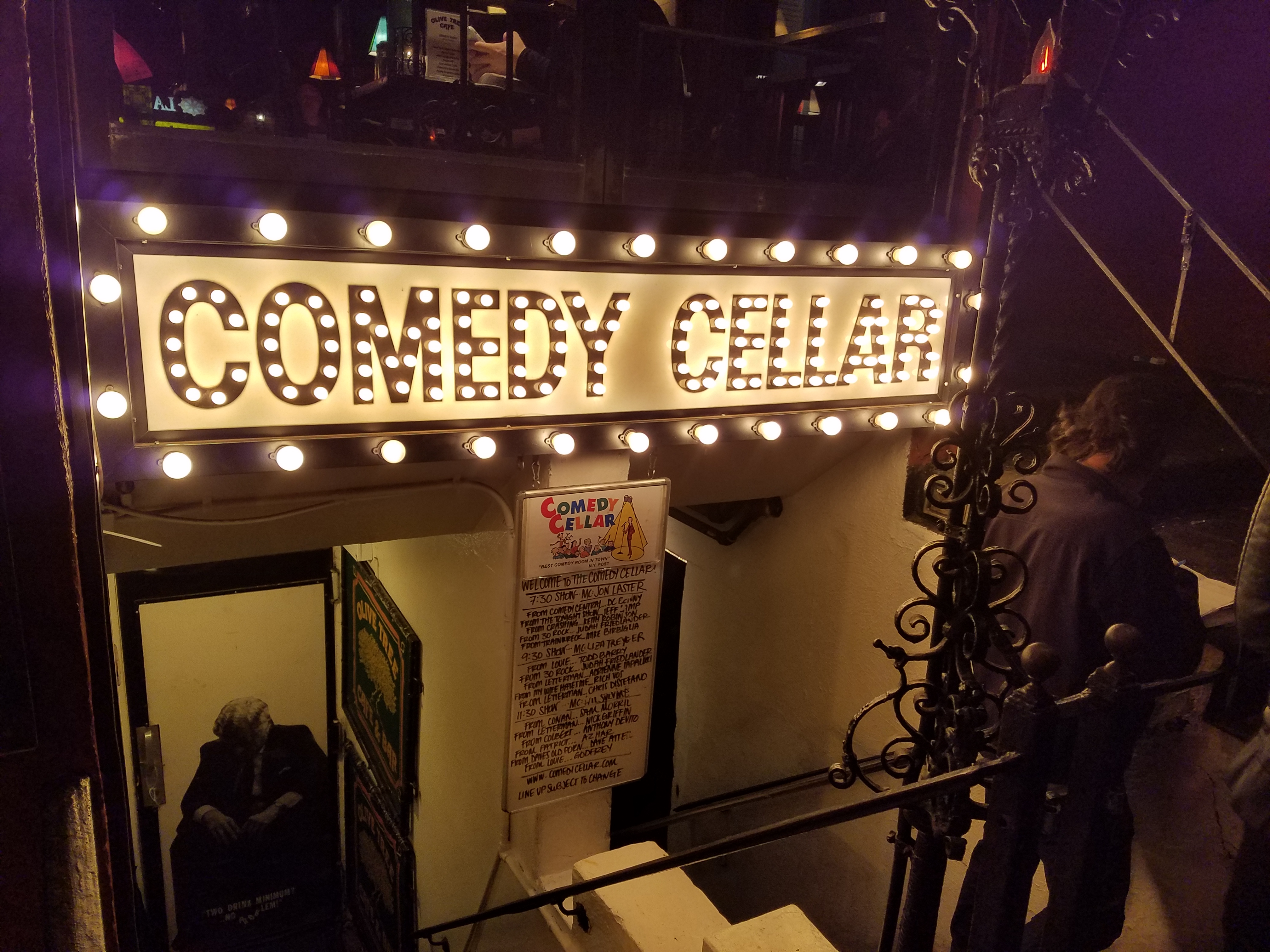 Picture of a place: Comedy Cellar