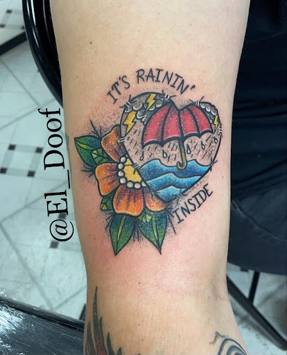 Explore belly button tattoos ideas, creative tattoo ideas in El Paso, available at R&R tattoo and piercing studio