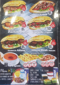 Kebab & Grillade Villeurbanne (Fait Maison) à Villeurbanne carte