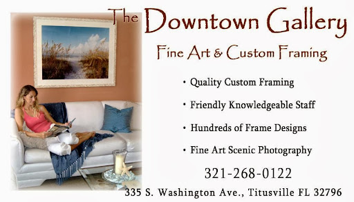 Picture Frame Shop «The Downtown Art Gallery», reviews and photos, 335 S Washington Ave, Titusville, FL 32796, USA