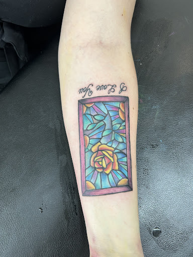 Explore faithful tattoo ideas, creative tattoo ideas in Cocoa, available at Rorschach Tattoo Shop and Piercing Studio