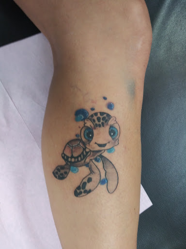 Explore fishing pole tattoo ideas, creative tattoo ideas in Cadillac, available at Perfect Tattoos & Body Piercings