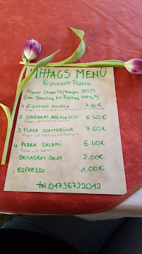 Ristorante Pizzeria Piazza à Wangen im Allgäu menu