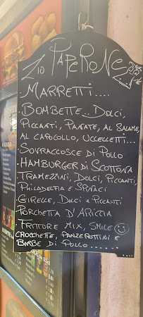 Menu / carte de Paninoteca Zio Paperone à San Vito dei Normanni