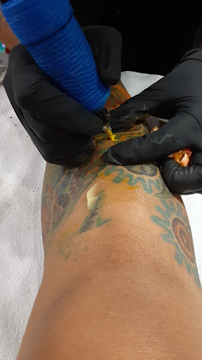 Explore name cover up tattoo ideas female, creative tattoo ideas in Astoria, available at Xolotl Tattoo Gallery