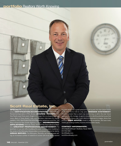 Real Estate Agents «Scott Real Estate Inc.», reviews and photos, 2012 Bedford Rd Suite 201, Bedford, TX 76021, USA
