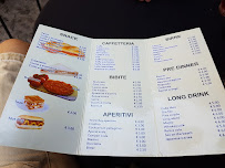 Bar Yesterday à Orosei menu