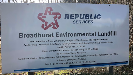 Republic Services Broadhurst Environmental Landfill