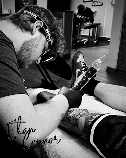 Explore deathly hallows tattoo ideas, creative tattoo ideas in Massillon, available at Redtail Tattoo Co.