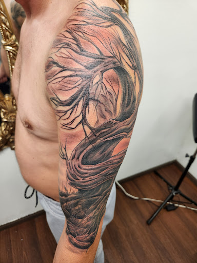 Explore scoliosis tattoo ideas, creative tattoo ideas in Sioux City, available at Thorn-Side Tattoo & Piercing