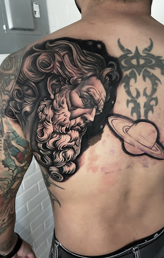 Explore ocean wave tattoo ideas, creative tattoo ideas in Silver City, available at Independent Ink Tattoo