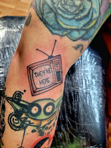 Explore cards tattoo ideas, creative tattoo ideas in Benton, available at Spectrum Tattoo