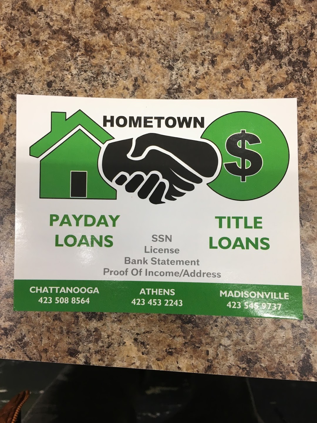 Hometown Cash Advance