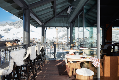 Le Roof Top Bar - Grand Hôtel Soleil d'Or à Megève