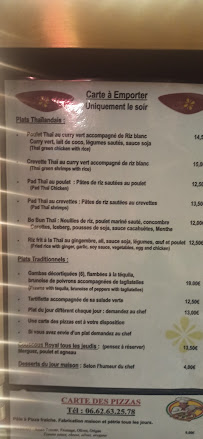 Le P'tit bouchon La plagne centre à La Plagne-Tarentaise menu
