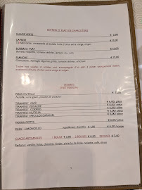Restaurant italien Basilico Pizzeria à Mâcon (le menu)