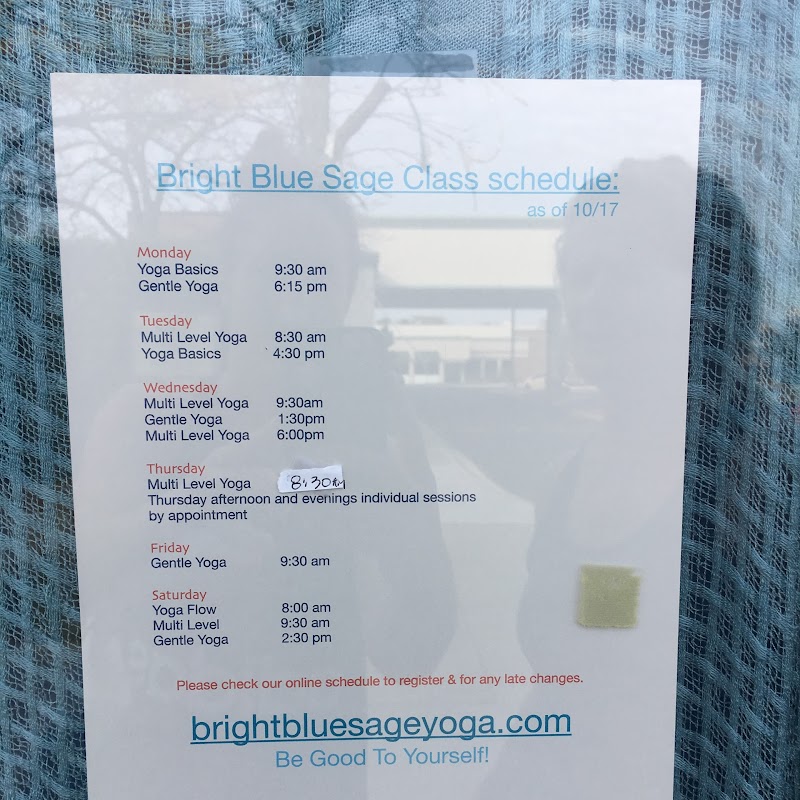 Bright Blue Sage Yoga