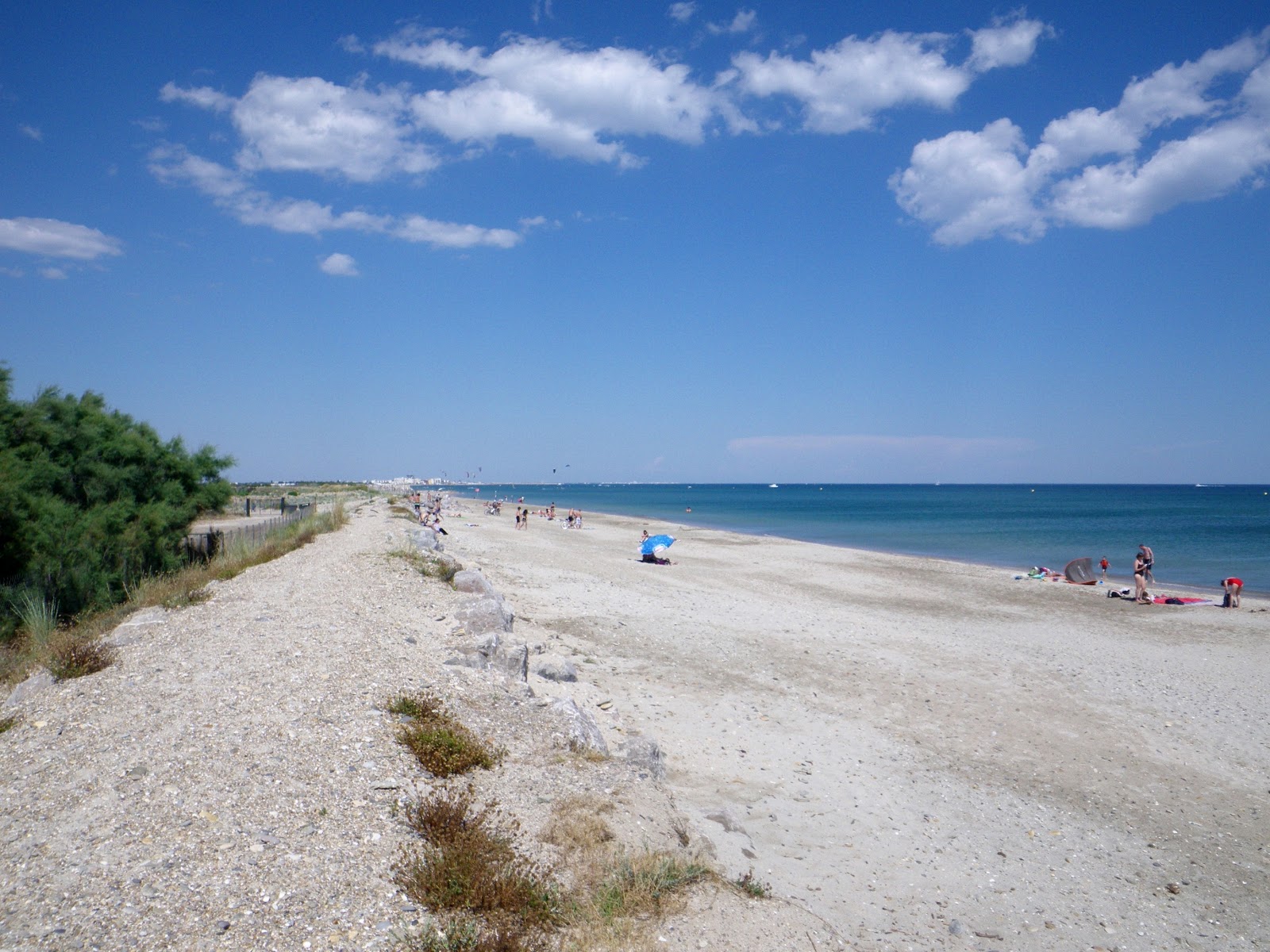 Foto von Maguelone beach befindet sich in natürlicher umgebung