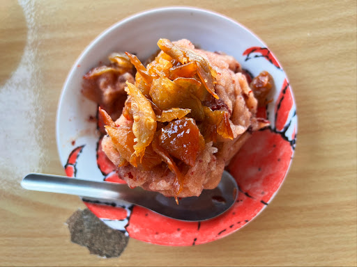 宜蘭縣蘇澳鎮美食 阿賽喇冰 南方澳金媽祖 手打冰 蘇澳 南方澳 南方澳大橋 觀景台 金媽祖 美食 富美海鮮鄰近 豆腐岬鄰近 漁港 冷泉 海洋嘉年華