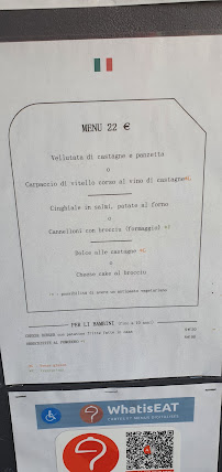 Restaurant méditerranéen Restaurant U Museu à Corte (le menu)