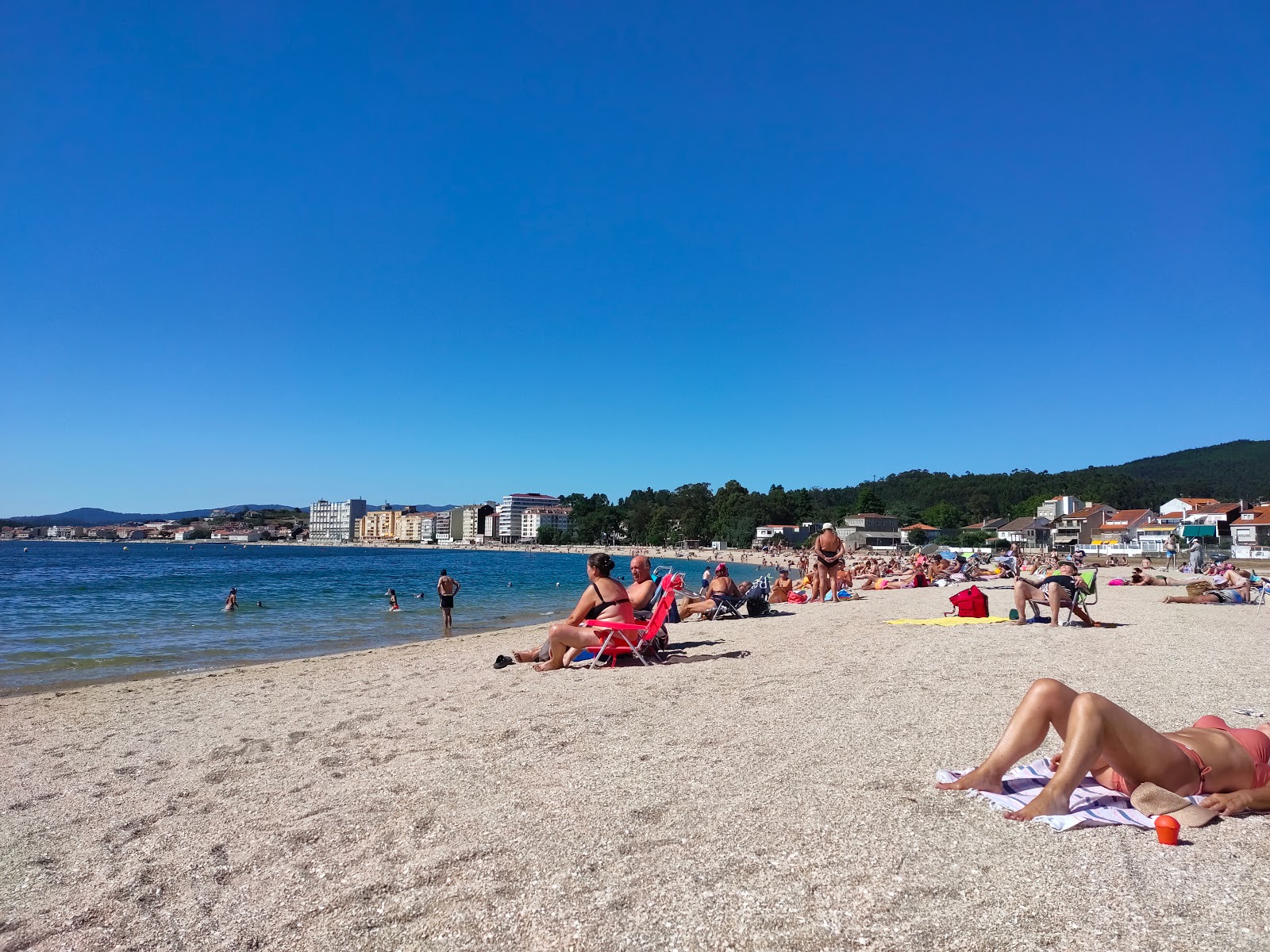 Foto van Praia de Compostela met lange baai