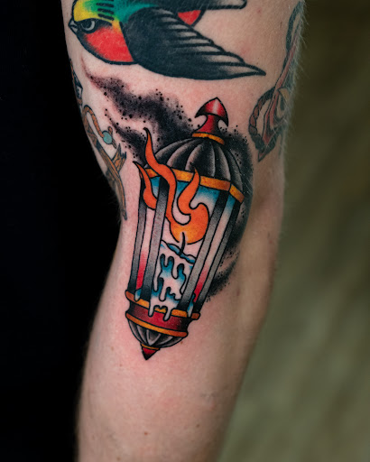 Explore roman catholic tattoo ideas, creative tattoo ideas in Twentynine Palms, available at No Mans Land Tattoo