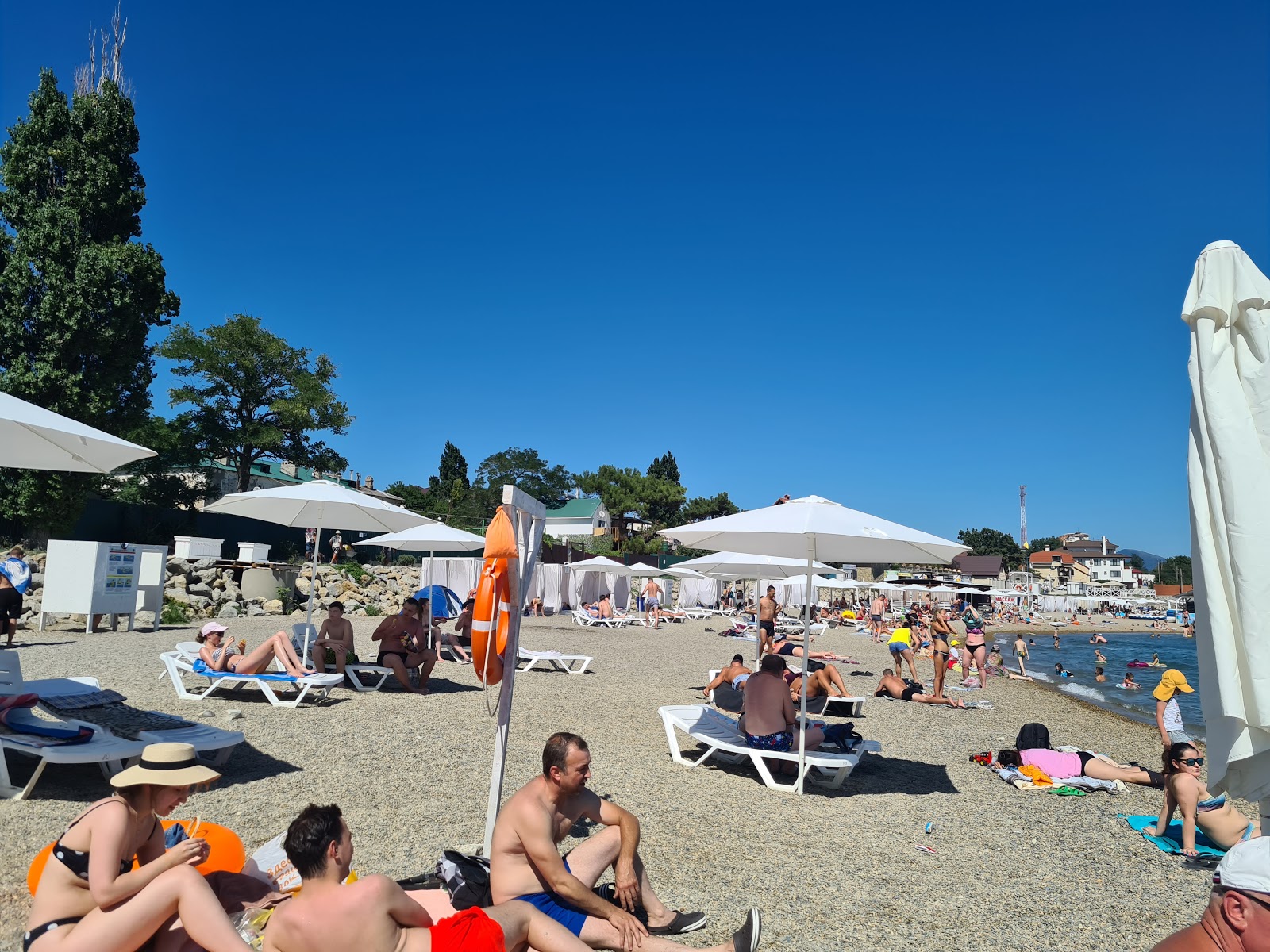 Foto di Plyazh Muskhako area servizi