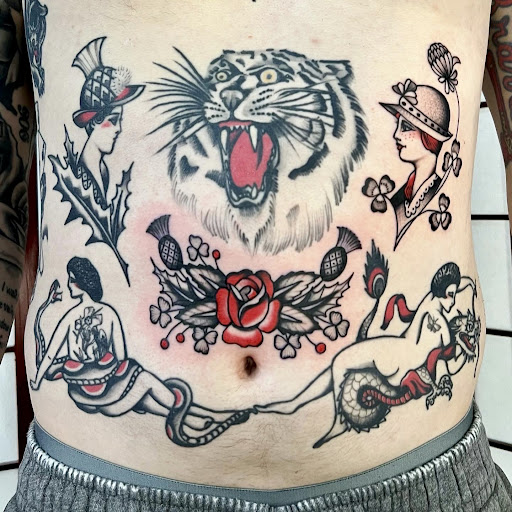 Explore halloween tattoo ideas for guys, creative tattoo ideas in Ironwood, available at Iron Ink Tattoos