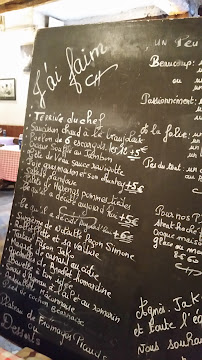 Auberge du Clocher à Villeneuve-sur-Verberie menu