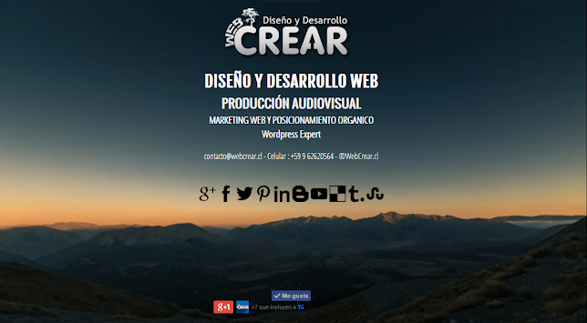 WebCrear.cl Diseño y Desarrollo Web | Branding | Experto en Wordpress - Graneros
