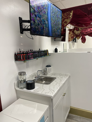 Explore bass fish tattoo ideas, creative tattoo ideas in Pine Brook, available at Mr Ink Tattoo Studio