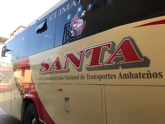 Opiniones de Cooperativa de Transportes SANTA en Ambato - Servicio de transporte