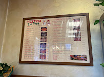 Menu du Pizzeria Zio Pepè (Via Fiorentina) à Arezzo