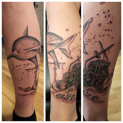 Explore packers tattoo ideas, creative tattoo ideas in Ocean Springs, available at Heart & Daggers Tattoo Studio LLC