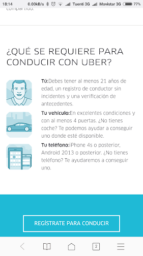 Opiniones de Uber Driver Escuela en Valle Grande - Autoescuela