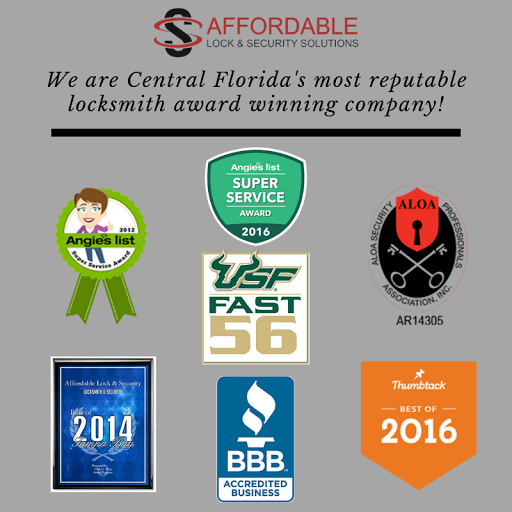 Locksmith «Affordable Lock & Security Solutions - Tampa», reviews and photos, 13908 N Florida Ave, Tampa, FL 33613, USA