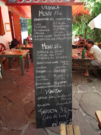 Restaurant Urtxola à Sare carte