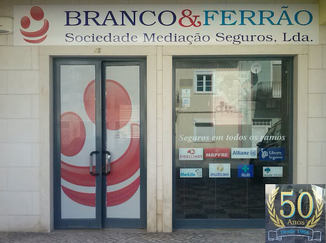 Avaliações doBranco e Ferrao Soc Mediaçao Seguros Lda em Mafra - Agência de seguros