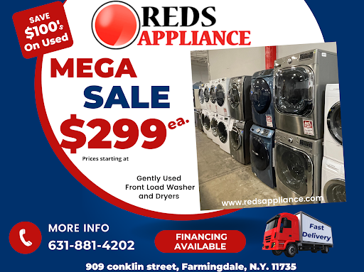 Appliance Store «Reds Appliance», reviews and photos, 909 Conklin St, Farmingdale, NY 11735, USA