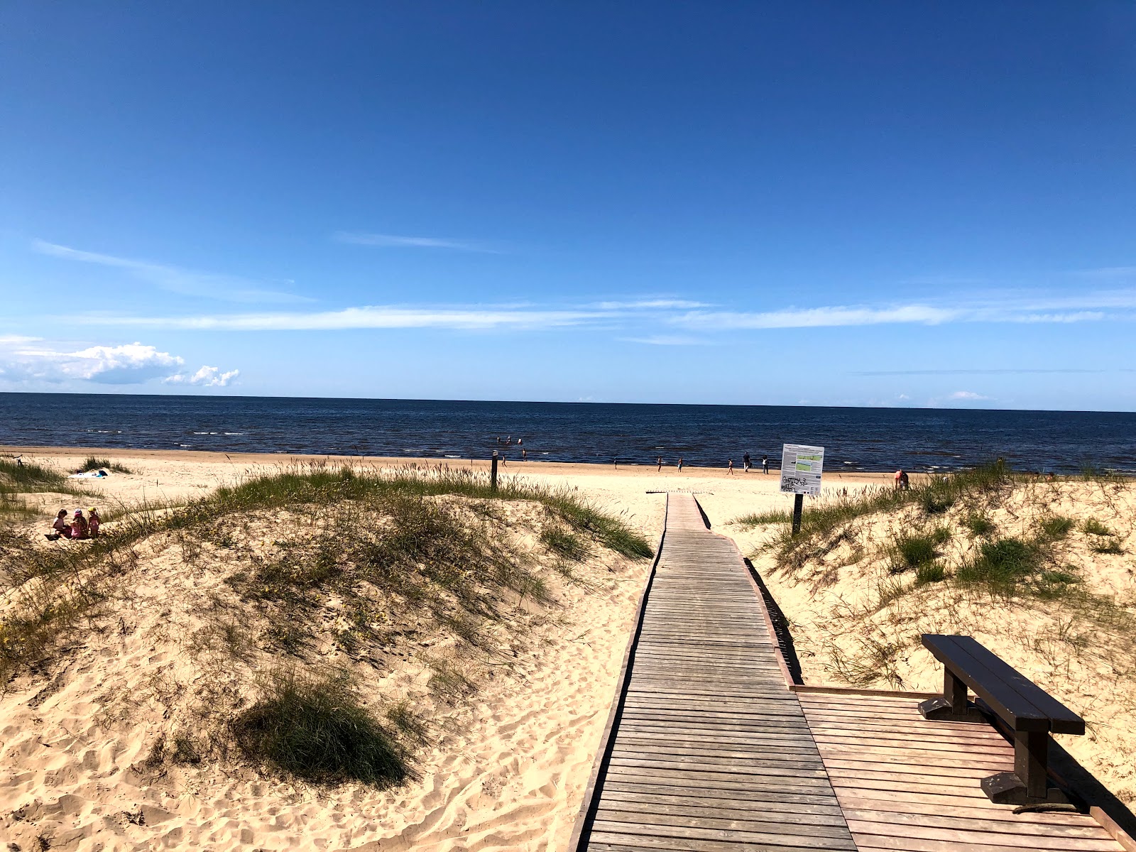 Foto av Kalngales pludmale med lång rak strand