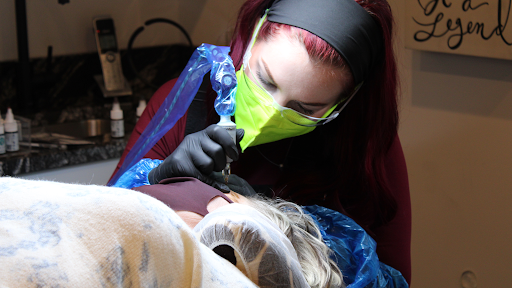 Explore aot tattoo ideas, creative tattoo ideas in Glastonbury, available at Sarah Victor Studios