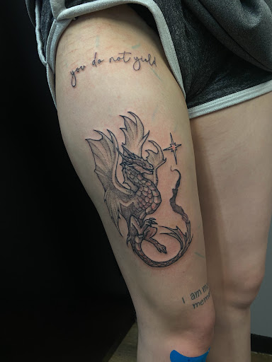 Explore bow and arrow tattoo ideas, creative tattoo ideas in Idaho Falls, available at Sinner Tattoo Studio