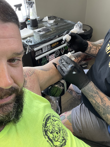 Explore moving tattoo ideas, creative tattoo ideas in Verona, available at Post Human Tattoo Co.