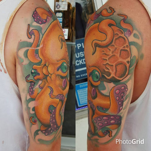 Explore tattoo knuckle ideas, creative tattoo ideas in Bradenton, available at Sacred Arts Tattoo Bradenton