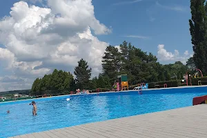 Summer swimming pool image