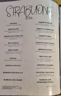 Carte du Il Crostino à Scandicci