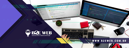Logo da empresa - B2E WEB - Marketing Digital e Desenvolvimento Web