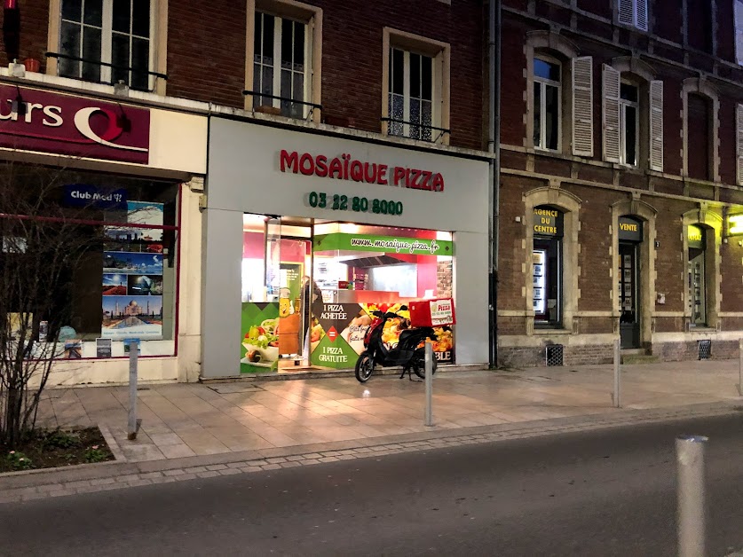 Mosaique Pizza à Amiens